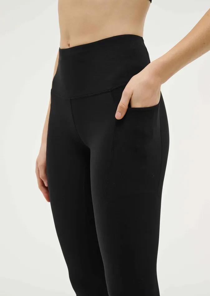Women PE Nation RECALIBRATE 78 LEGGING IN BLACK Baseline