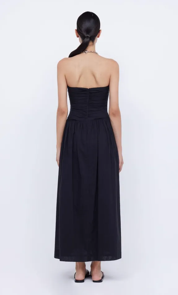 Women PALMER STRAPLESS MAXI 8211 BLACK Bec Bridge Maxi Dresses