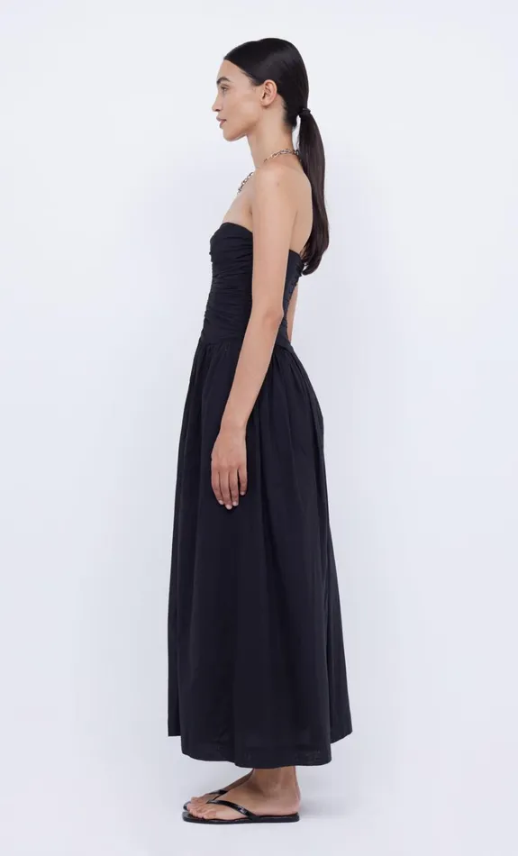 Women PALMER STRAPLESS MAXI 8211 BLACK Bec Bridge Maxi Dresses