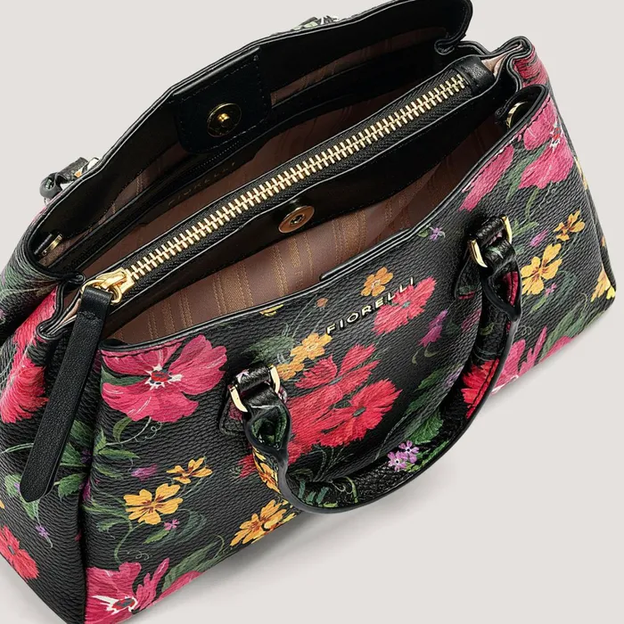Women Paloma Mini Handbag Romantic Floral Print Fiorelli Grab Bags