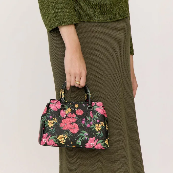 Women Paloma Mini Handbag Romantic Floral Print Fiorelli Grab Bags