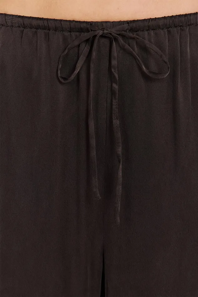 Women Pants DISSH PERCY BITTER CHOC SILK PANT