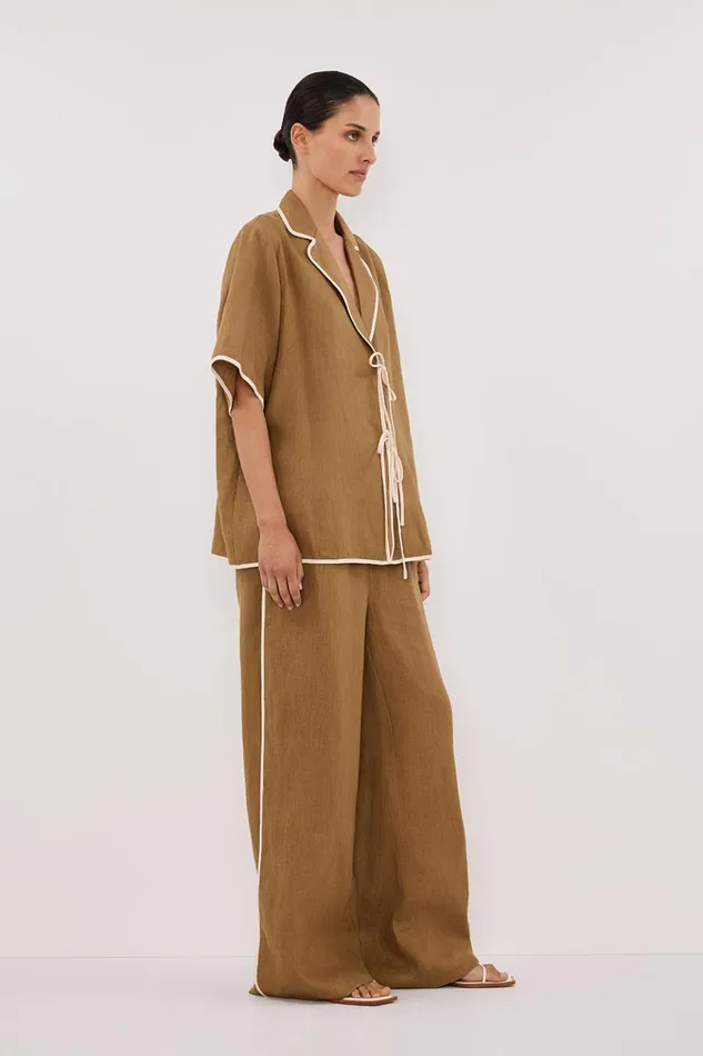 Women Pants DISSH VON FERN LINEN PANT