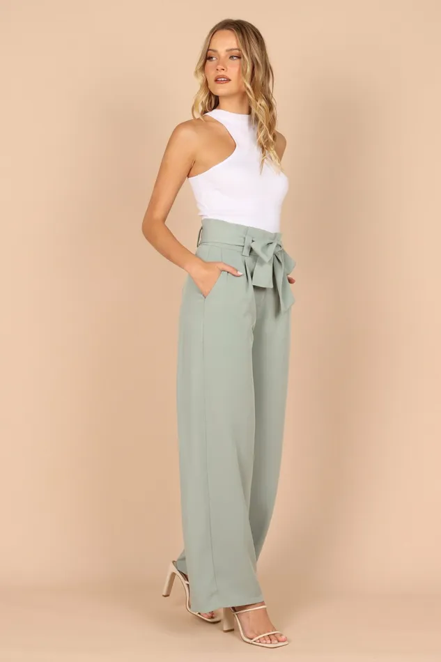 Women Pants Petal and Pup Kieran Pants Sage Green