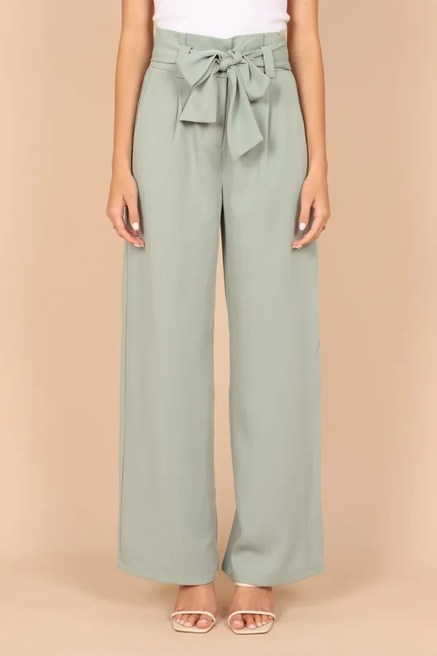 Women Pants Petal and Pup Kieran Pants Sage Green