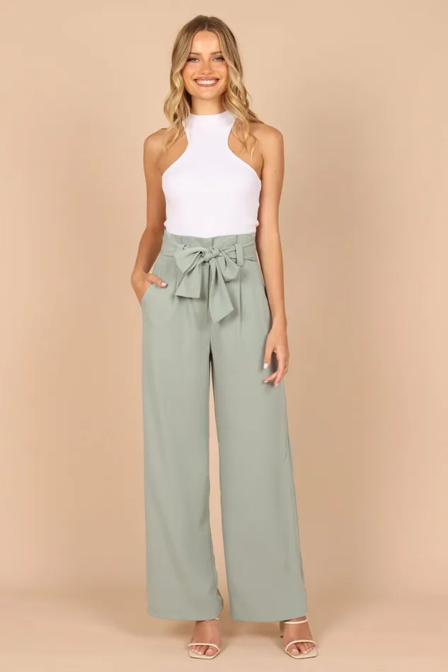 Women Pants Petal and Pup Kieran Pants Sage Green