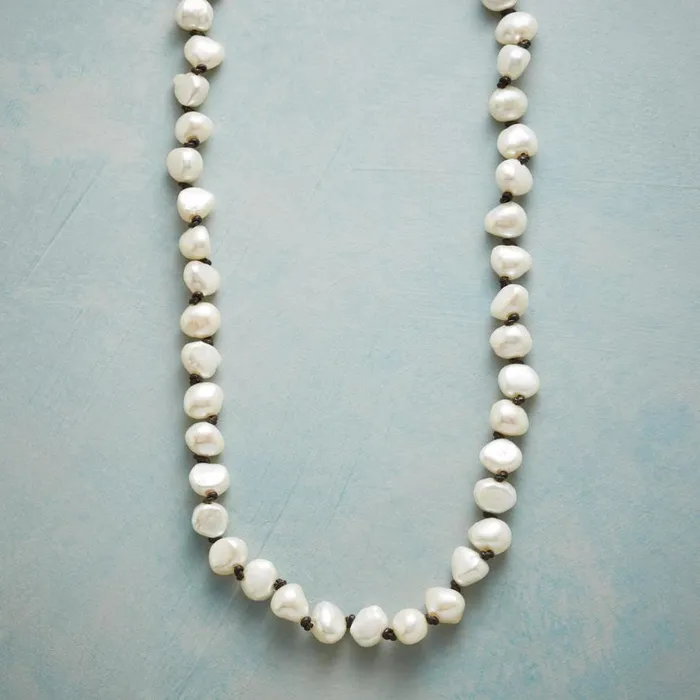 Women Pearl Storyline Necklace Sundance Catalog Necklaces