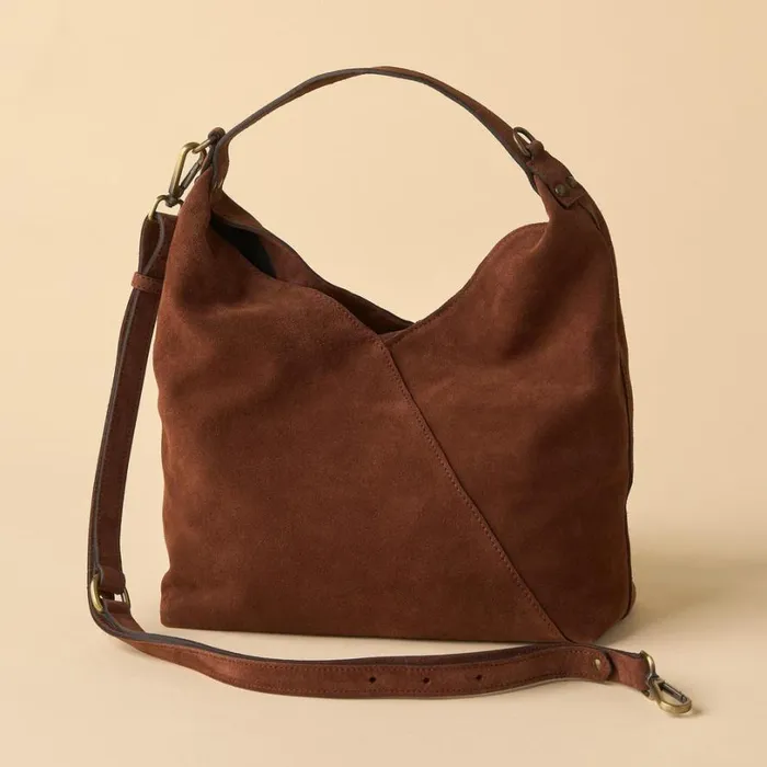 Women Petite Origami Bag Brown Sundance Catalog Handbags