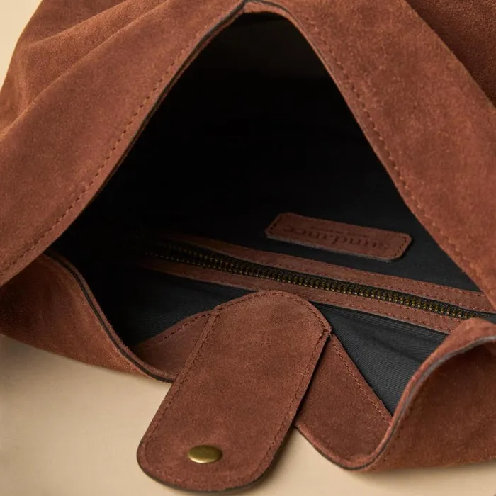 Women Petite Origami Bag Brown Sundance Catalog Handbags