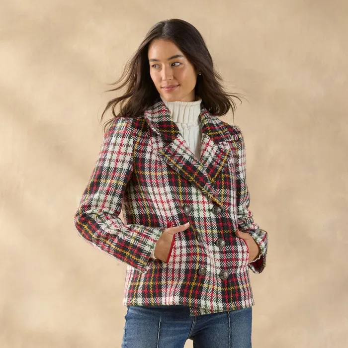 Women Plaid Alpenhorn Coat Petite Plaid Sundance Catalog Petite Styles Women Plaid Alpenhorn Coat Petite Plaid Sundance Catalog Petite Styles