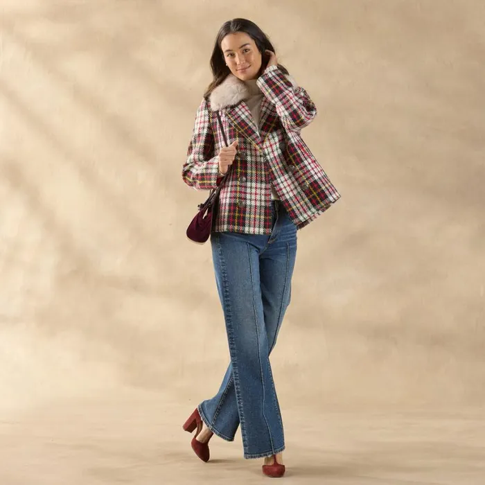 Women Plaid Alpenhorn Coat Petite Plaid Sundance Catalog Petite Styles Women Plaid Alpenhorn Coat Petite Plaid Sundance Catalog Petite Styles
