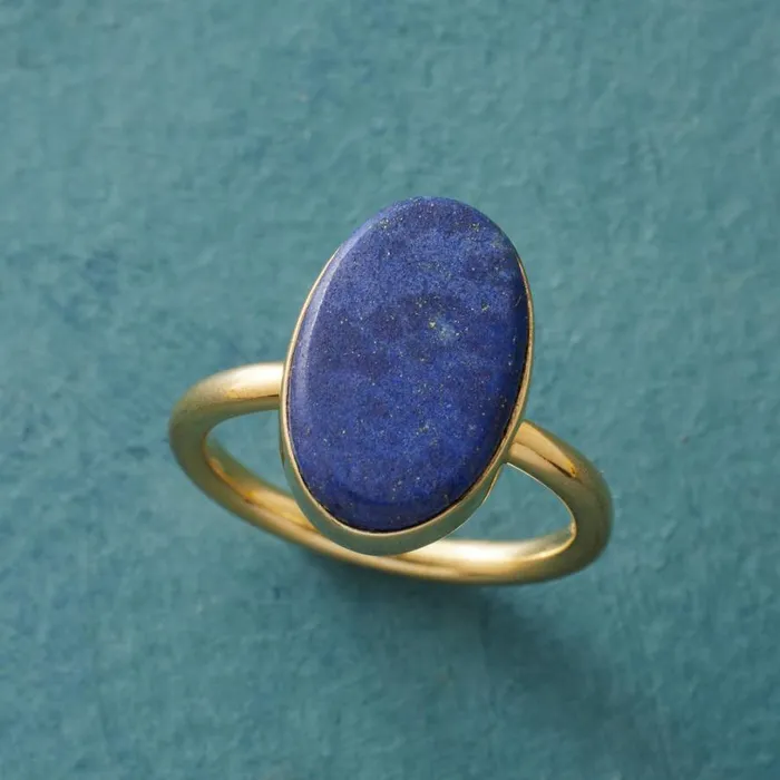 Women Pool Of Lapis Ring Sundance Catalog Rings