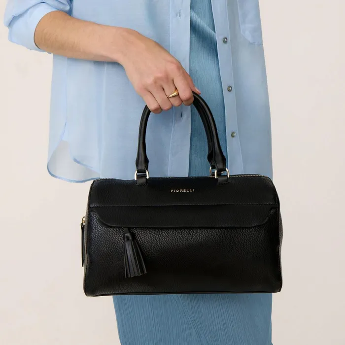 Women Remington Bowler Bag Black Fiorelli Grab Bags