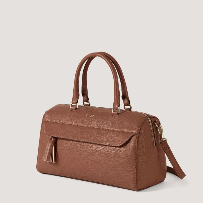Women Remington Bowler Bag Tan Fiorelli Grab Bags
