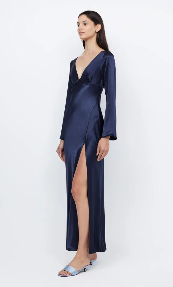 Women REN LONG SLEEVE MAXI DRESS 8211 INK Bec Bridge Maxi Dresses