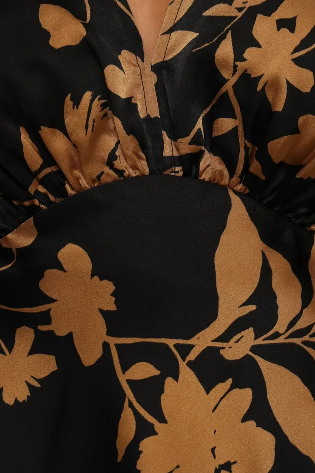 Women Ricki Top Black Gold Tops Petal and Pup