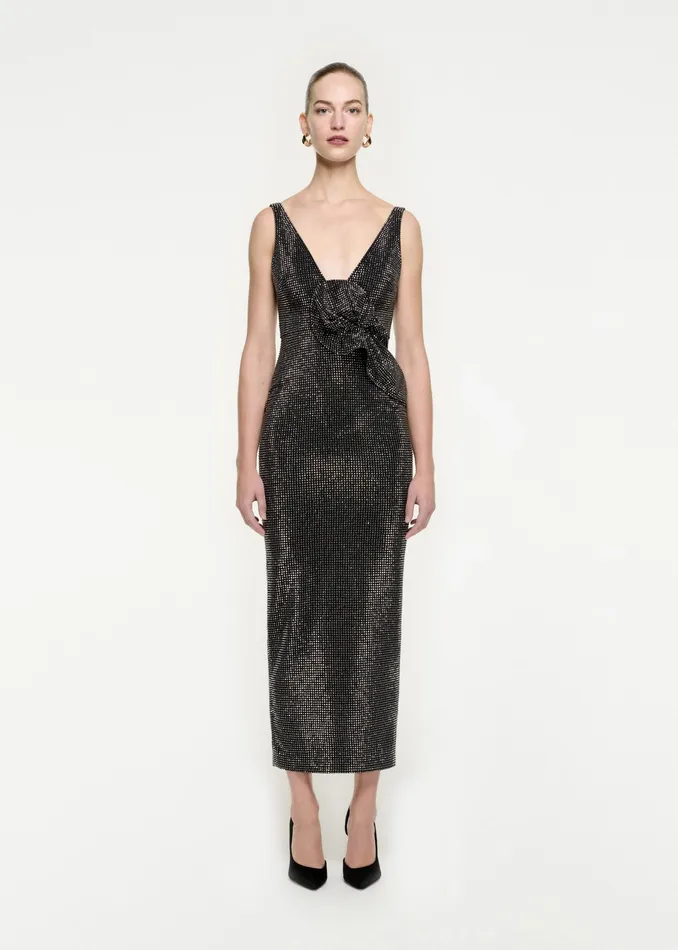 Women Roland Mouret Clothing Diamante Maxi Dress