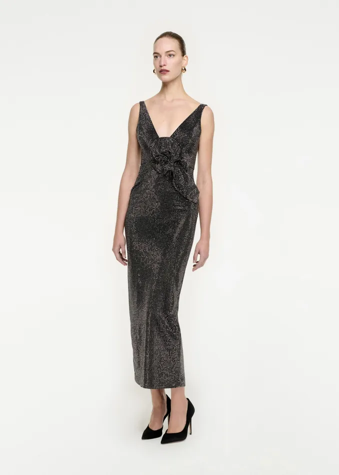 Women Roland Mouret Clothing Diamante Maxi Dress