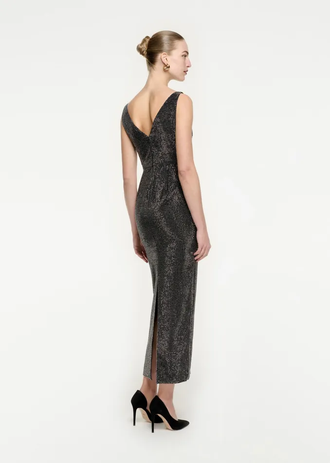 Women Roland Mouret Clothing Diamante Maxi Dress