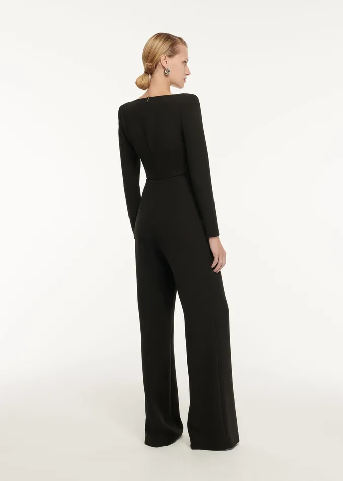 Women Roland Mouret Clothing Flower Detail Cady Top