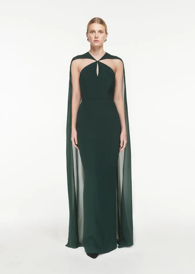 Women Roland Mouret Clothing Satin Crepe Gown