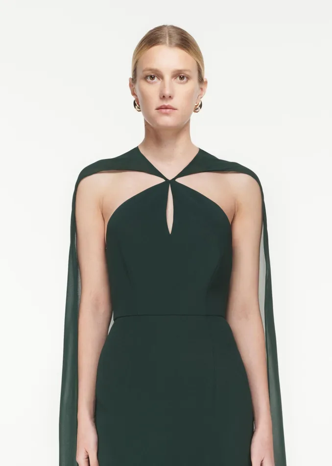 Women Roland Mouret Clothing Satin Crepe Gown