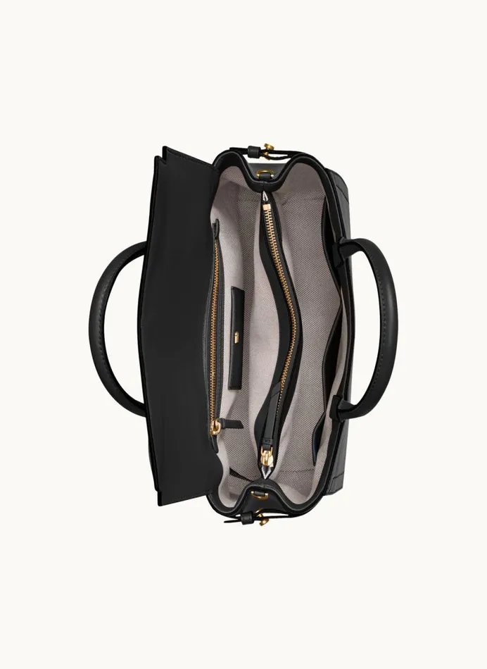 Women ROSLYN SATCHEL Black Donna Karan New York Crossbodies And Satchels