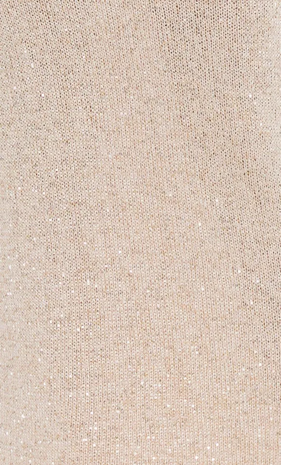 Women SADIE SEQUIN KNIT MINI DRESS 8211 GOLD Bec Bridge Wedding Guest