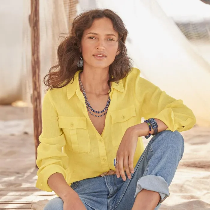 Women Serengeti Linen Shirt Petite White Sundance Catalog Petite Styles Women Serengeti Linen Shirt Petite White Sundance Catalog Petite Styles