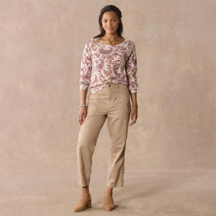 Women Shadow Garden Pants Nougat Sundance Catalog Pants and Shorts Women Shadow Garden Pants Nougat Sundance Catalog Pants and Shorts