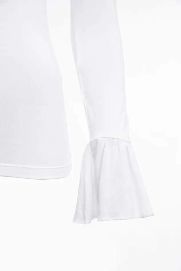 Women Shirts and Blouses Holland Cooper Lilibet Jersey Tee White Women Shirts and Blouses Holland Cooper Lilibet Jersey Tee White