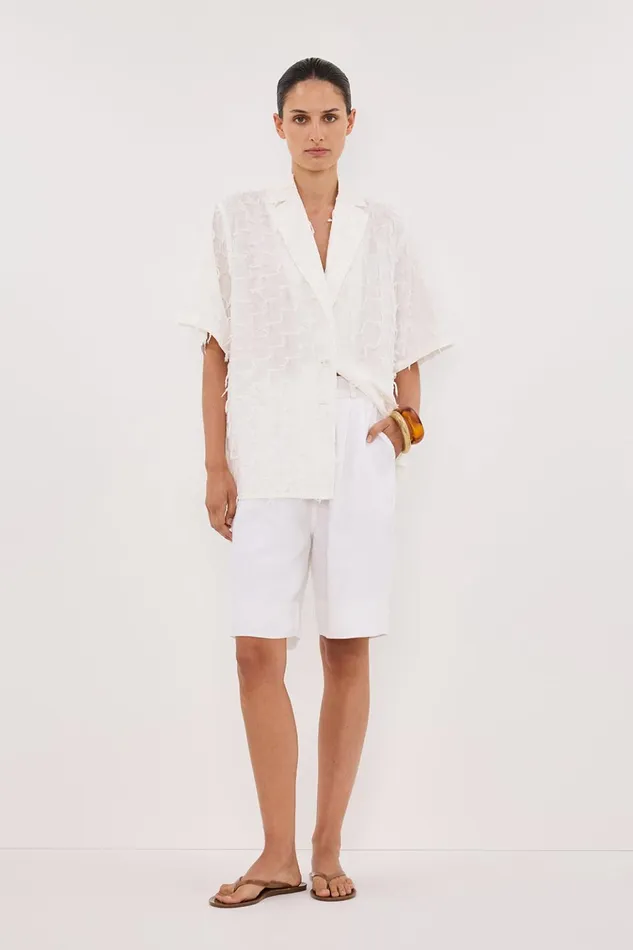 Women Shirts DISSH PALOMA WHITE COTTON SHIRT