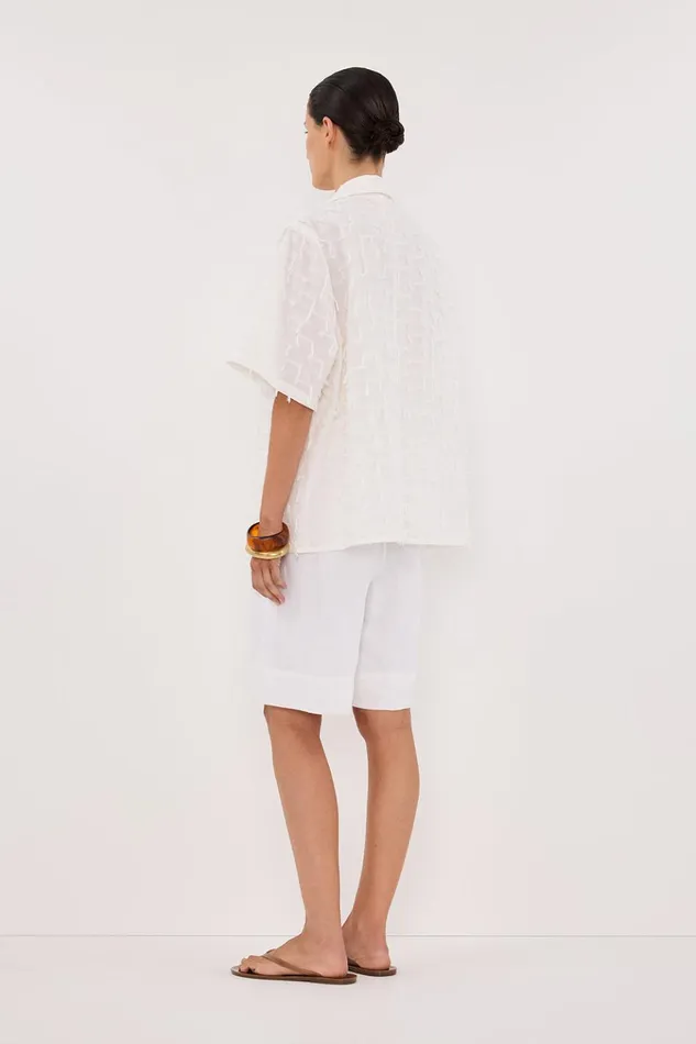 Women Shirts DISSH PALOMA WHITE COTTON SHIRT