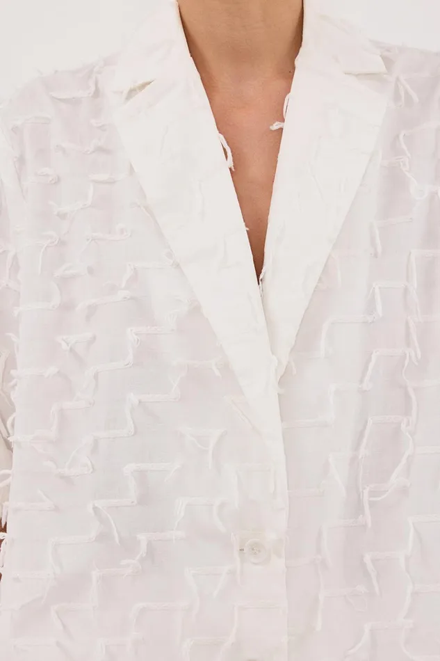 Women Shirts DISSH PALOMA WHITE COTTON SHIRT