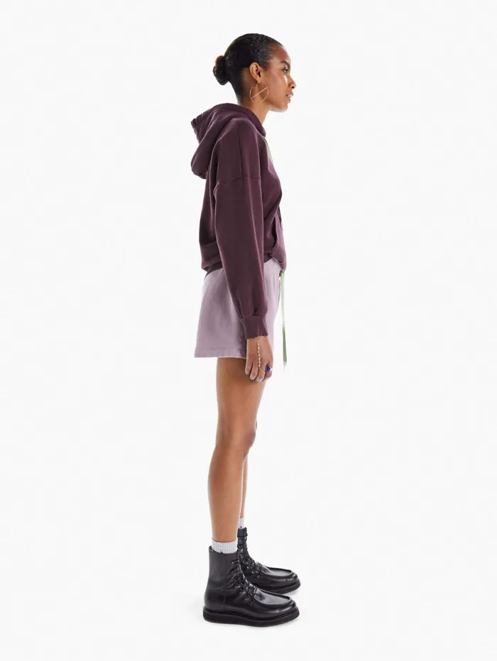Women Shorts Mother Denim The Knock Out Short Short Lightpastel Purple
