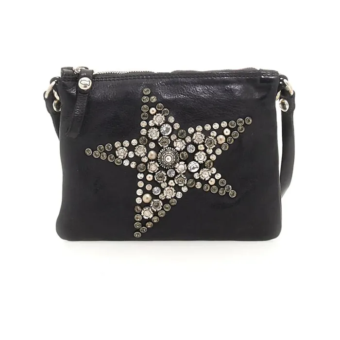 Women Stella Alpina Black Campomaggi Crossbody Bags