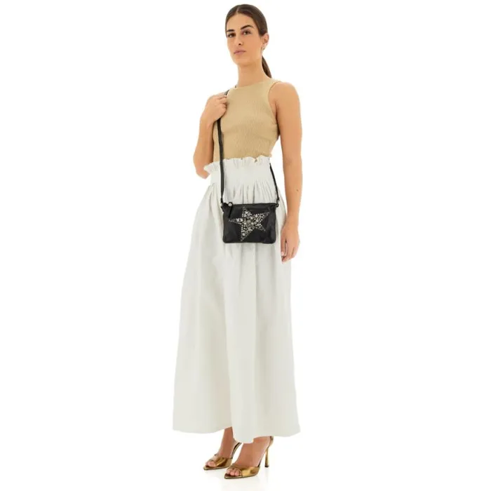 Women Stella Alpina Black Campomaggi Crossbody Bags Women Stella Alpina Black Campomaggi Crossbody Bags
