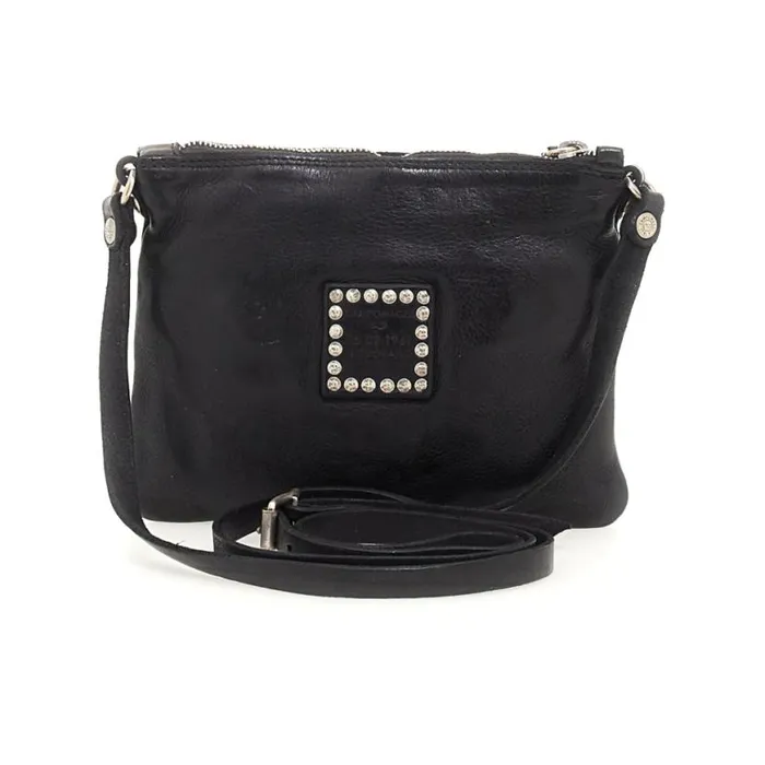 Women Stella Alpina Black Campomaggi Crossbody Bags Women Stella Alpina Black Campomaggi Crossbody Bags