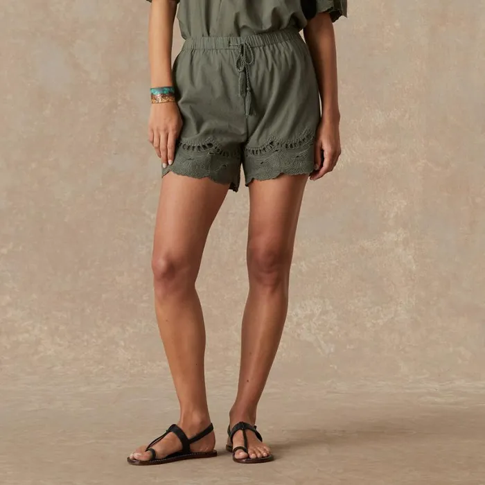 Women Stevie Shorts Olive Sundance Catalog Pants and Shorts