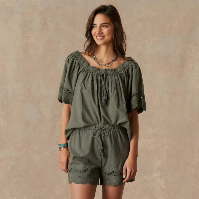 Women Stevie Shorts Olive Sundance Catalog Pants and Shorts Women Stevie Shorts Olive Sundance Catalog Pants and Shorts