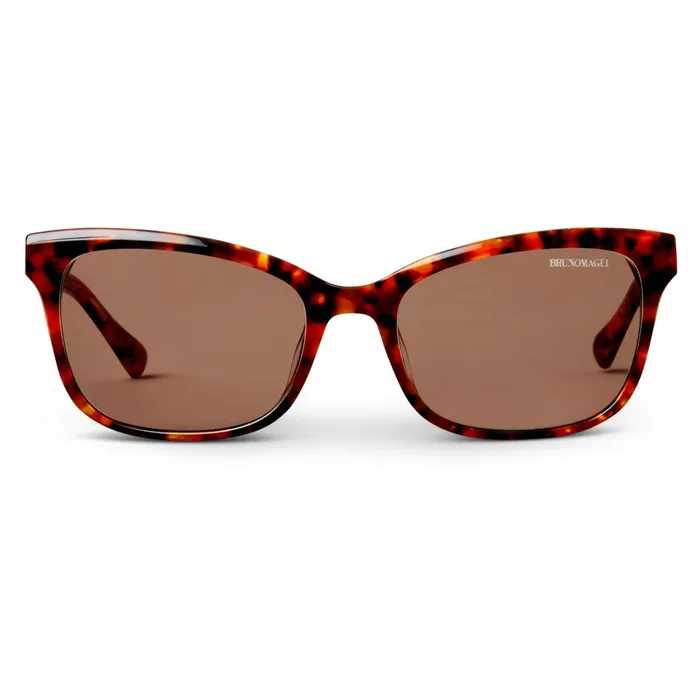 Women Sunglasses Bruno Magli Vales Limited Edition Cateye Sunglasses Honey Tortoise