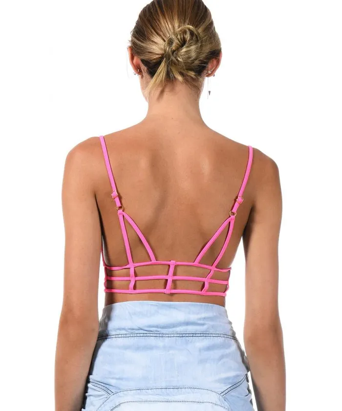 Women SUPERMAN BODICE PINK One Teaspoon Intimates