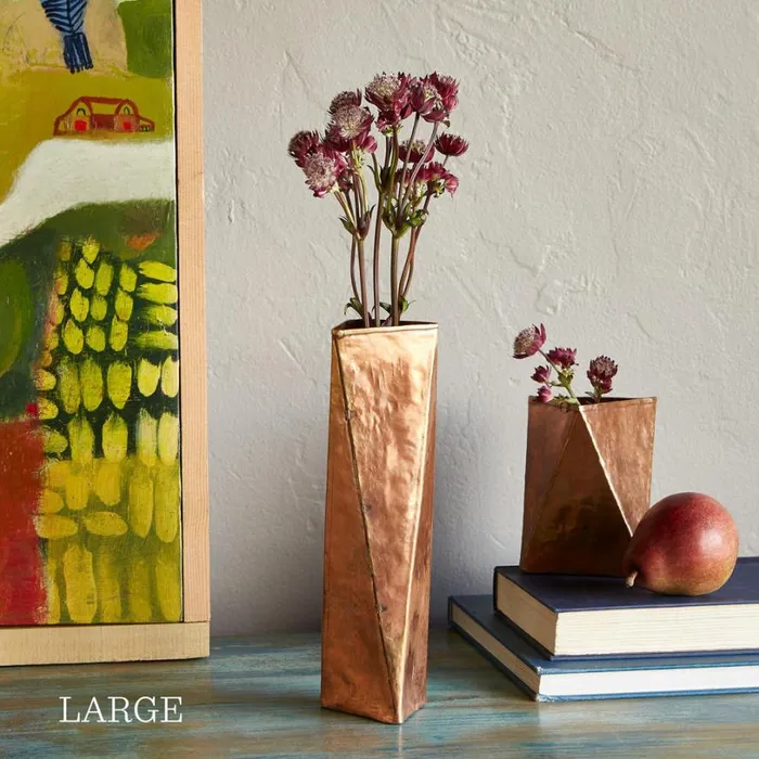 Women Suri Copper Vase Sundance Catalog Decor