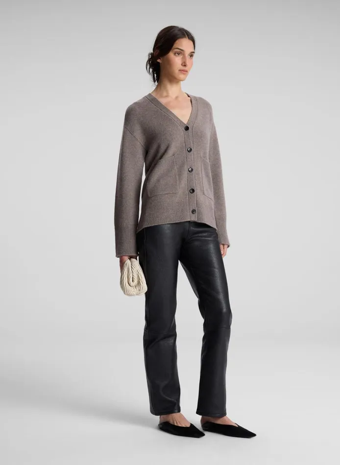 Women Sweaters ALC Emory Cashmere Cardigan Smoke