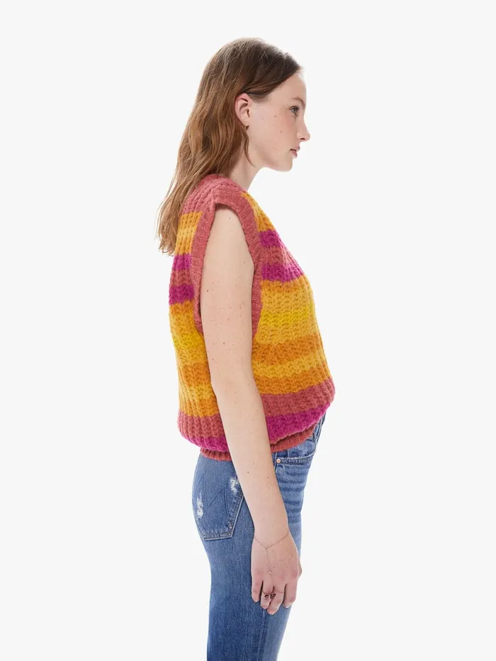 Women Sweaters Mother Denim The Boatneck Vest Assorted