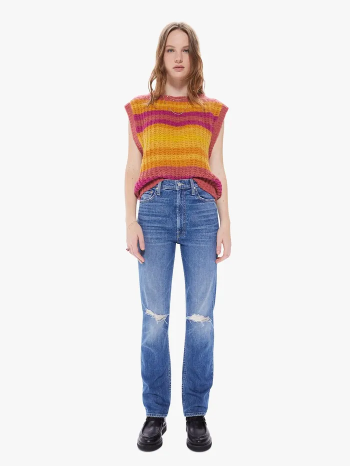 Women Sweaters Mother Denim The Boatneck Vest Assorted