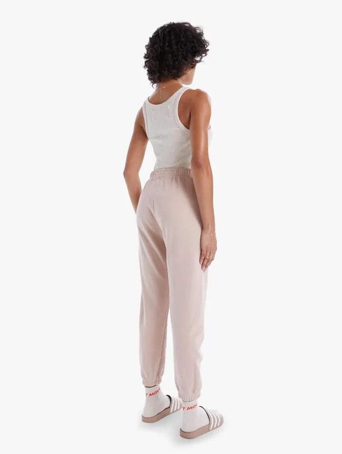 Women Sweatpants Mother Denim The Bender Ankle Lightpastel Pink