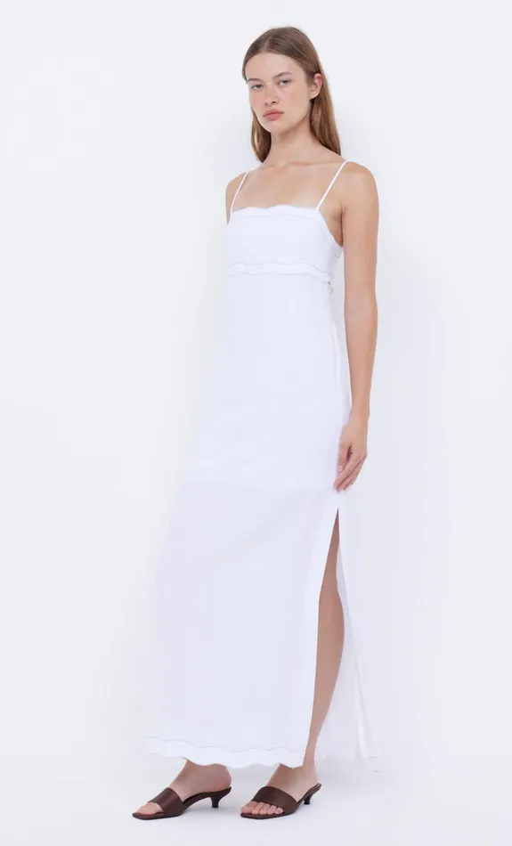 Women TALLULAH MAXI DRESS 8211 WHITE Bec Bridge Maxi Dresses