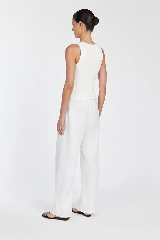 Women Tanks DISSH SIGNATURE OFF WHITE TANK