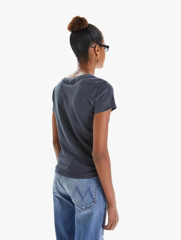 Women Tees Mother Denim The Lil Goodie Goodie Black